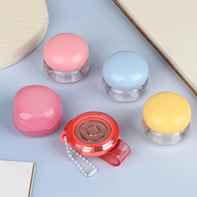 ● 1 Stuks 5G Lege Plastic Lip Scrub Potten Met Cover Reizen Balsem Masker Huidverzorging Container Leuke Blush pot Cosmetische Potten