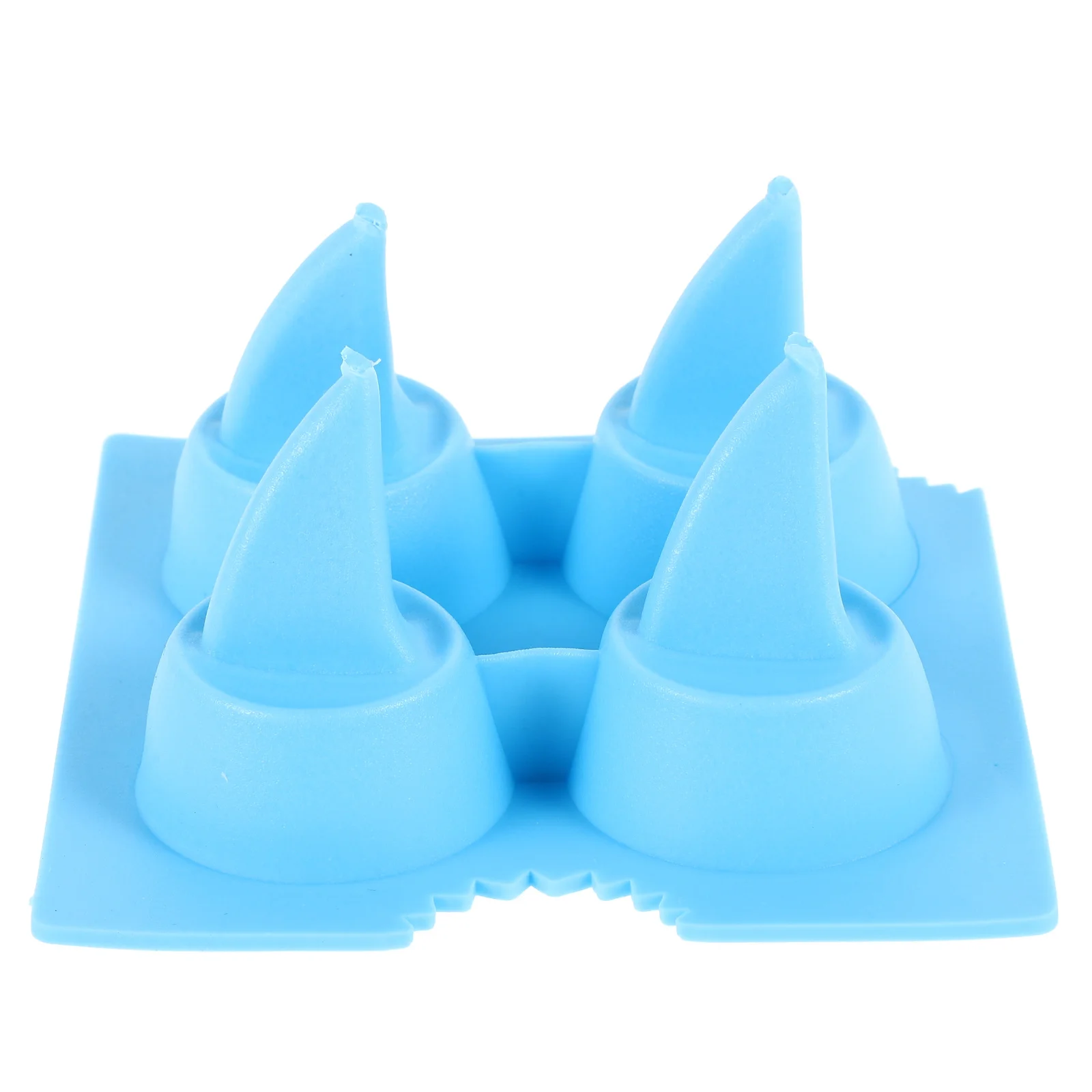 

Shark Fin Shaped Ice Tray Eco Friendly Ice Maker Pudding Mold For Juice Wine Sauce Baby Food Treats Outdoor Home Kitchen