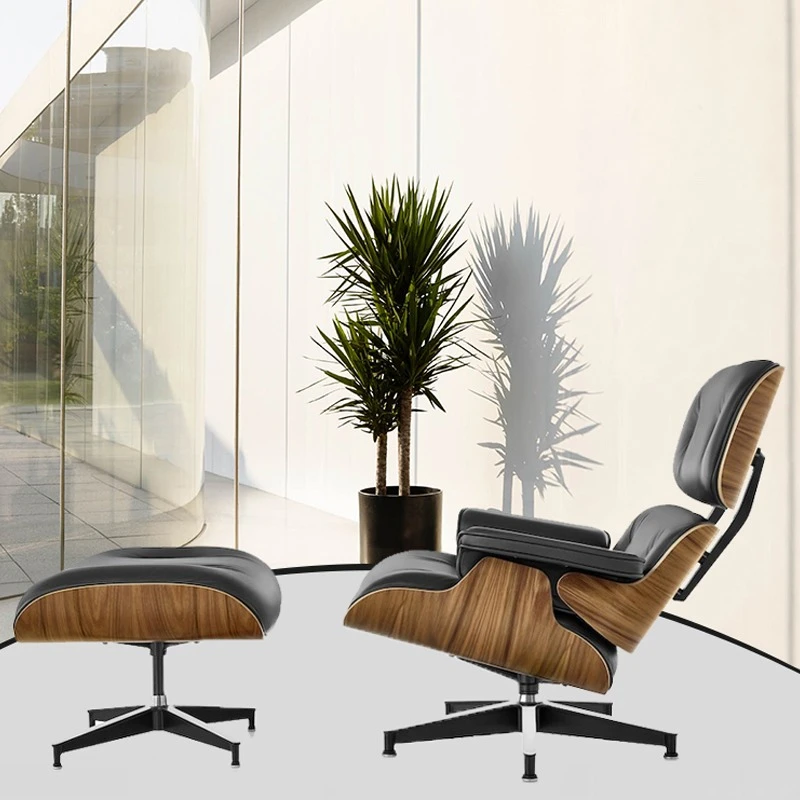 

Leisure chair bedroom home study living room Imus single lounge chair lazy person Nordic light luxury style krzesło