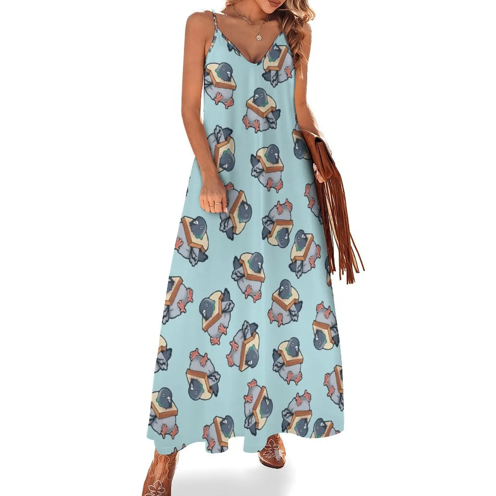 

Hungry Pigeon Sleeveless Dress dresses korean style luxury dresses