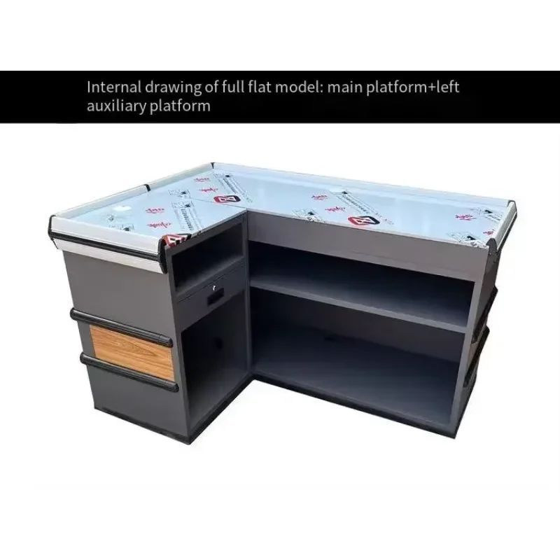 سوبر ماركت أمين الصندوق مول جديد وجبة خفيفة متجر متجر جديد الراحة فيلم مكتب الاستقبال مكتب فاخر الحديثة الأسرة الطعام