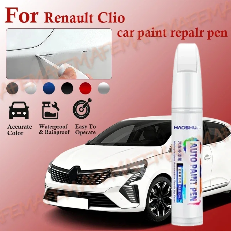 

For Renault Clio 2022-2025 CMF-CD Paint Repair Pen Touch Up Scratch Remover DIY Auto Accessories Black White Blue Red Grey