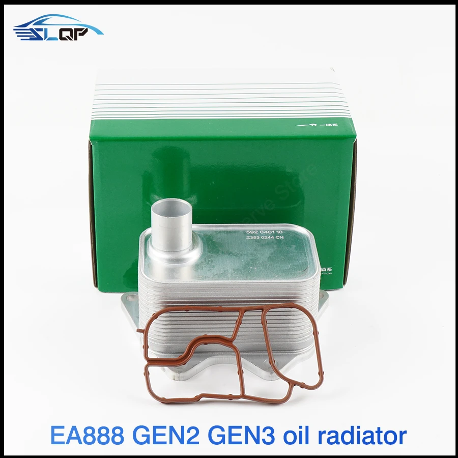 06J117021E EA888 Engine Oil Radiator Cooler For Golf MK6 MK7 GTI Passat Jetta Tiguan A4 A5 A6 A7 Q5 06L 117 021 E