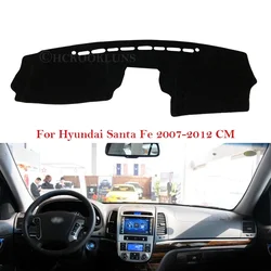 Dashboard Cover Protective Pad for Hyundai Santa Fe 2007 2008 2009 2010 2011 2012 CM Car Accessories Dash Board Sunshade Carpet