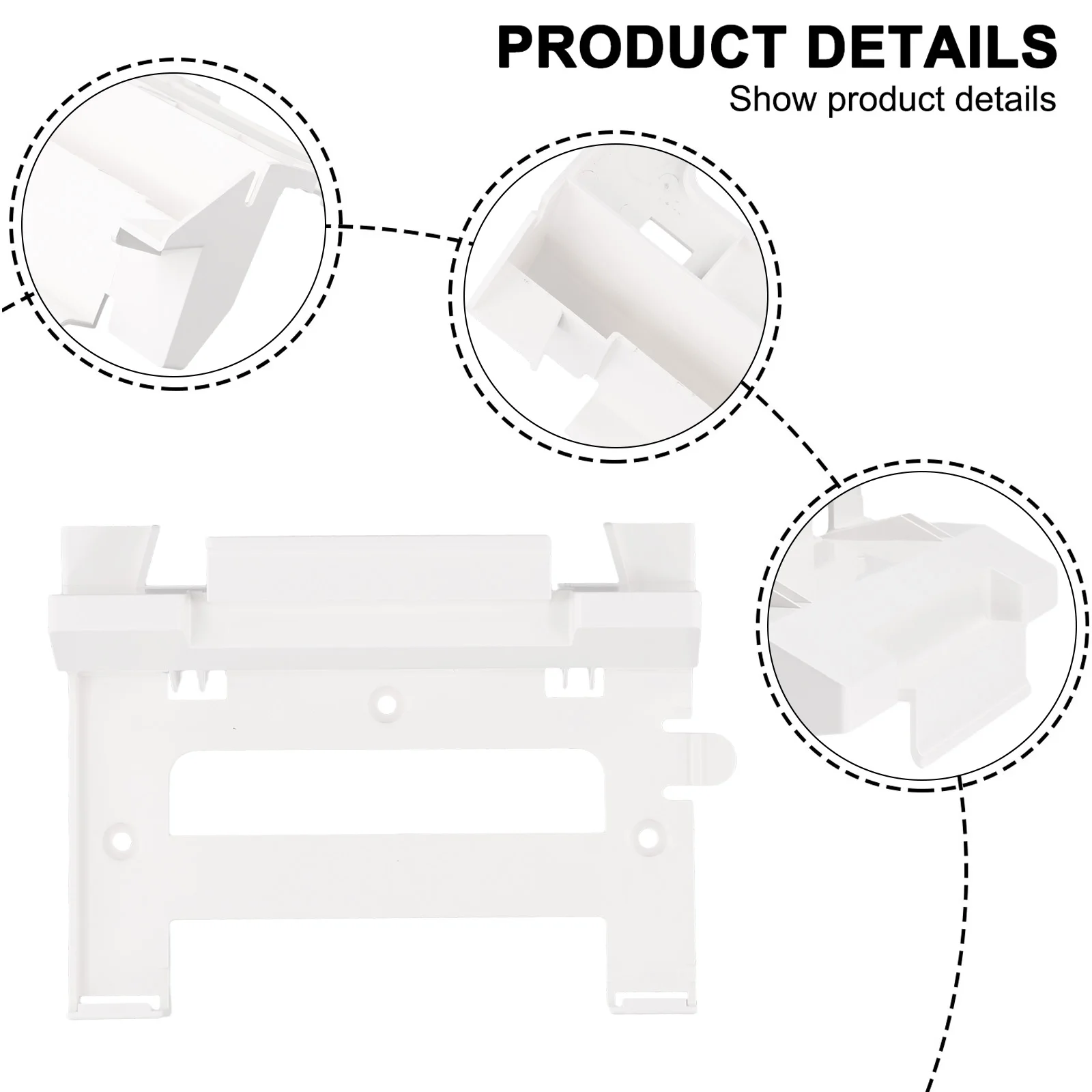 Soporte de enrutador 2 en 1 para Starlink para Gen 3, montaje para enrutador V3 y Kit de montaje de fuente de alimentación, herramientas de soporte de enrutador ABS, 1 ud.