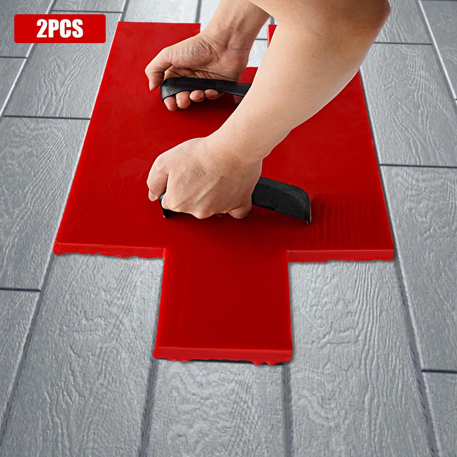 22.2*12 بوصة طوابع خرسانية سلسة أرضية خرسانية قالب ختم ملمس خرساني حصيرة مستطيلة بلاط الحجر الملمس الخرسانة Te