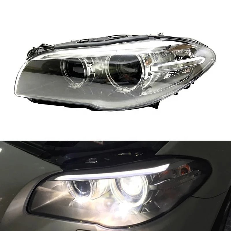 For  F10 F18 Xenon Headlight 2013 2014 2015 2016 2017 Car Lights 5 Series 520i 525i 530i M5 Headlamp 63117343911,63117343912