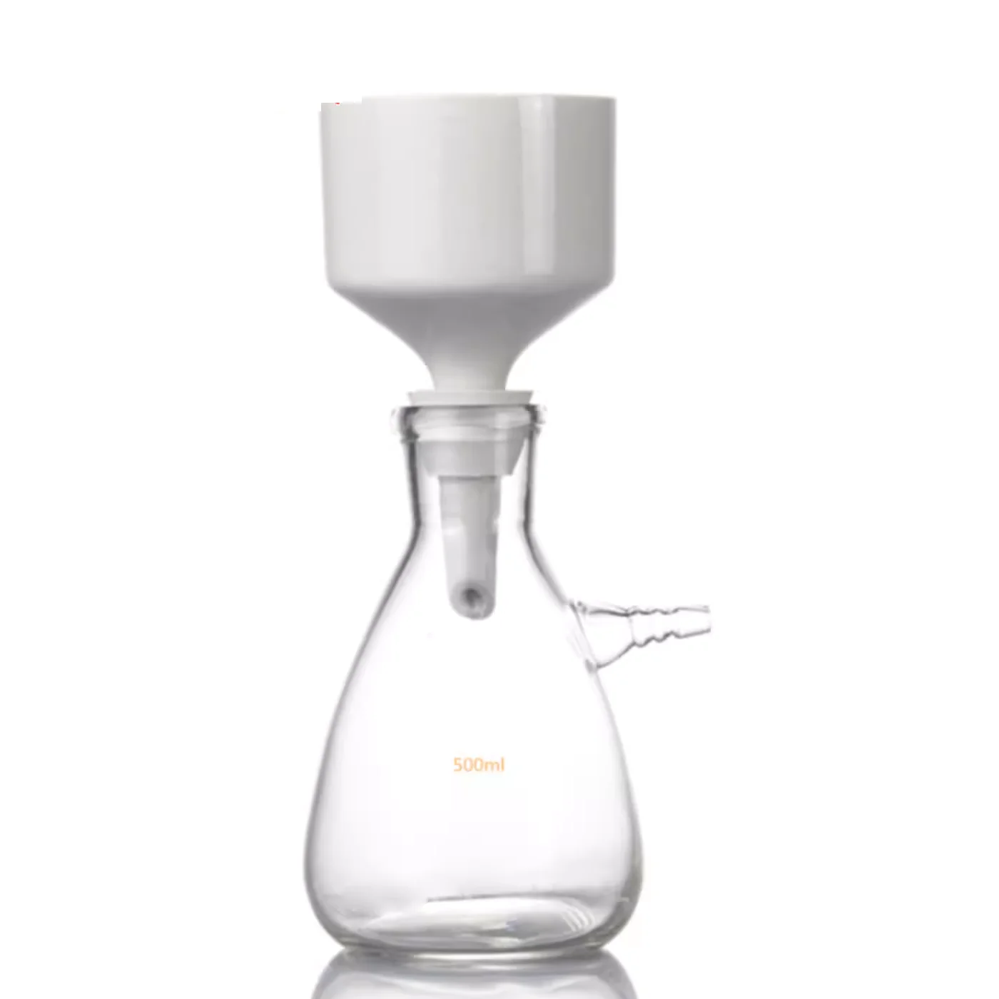 

500ml suction flask+100mm buchner funnel,Filtration Buchner Funnel Kit,With Heavy Wall Glass Flask,Laboratory Chemistry