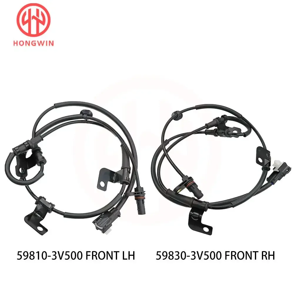 

SET New ABS Wheel Speed Sensor Front Right Left OEM 59830-3V500 59810-3V500 For Hyundai Azera 2012 2013 2014 2015 2016 2017 3.3L