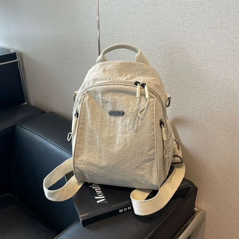 New Fashion Popular Large-capacity Commuter Travel Backpack Fashion School Bag Women's Lightweight Oxford Cloth Backpack