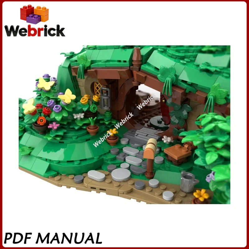 

Landscape Model Building Blocks Closed Back Expansion Parts for Shire Trees Hand Assemble Scene Upgrade Toy
