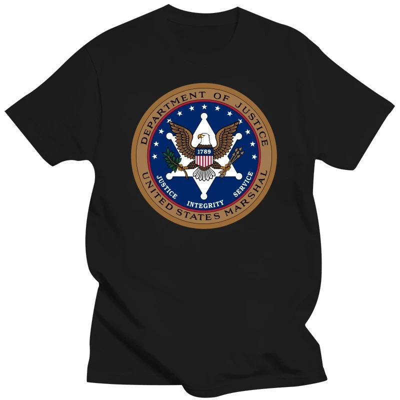 us marshal paramedic Custom Men's Back and front T Shirt Tee