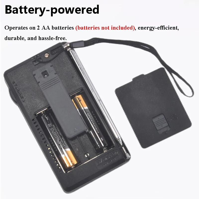 جيب صغير محمول FM AM SW DSP أجهزة الراديو استقبال مؤقت النوم المدمج في مكبر الصوت راديو كامل النطاق دعم 3.5 مللي متر سماعات 2 * AA