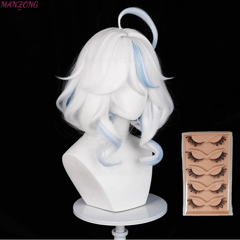 Furina Short Cosplay Wig with Cap