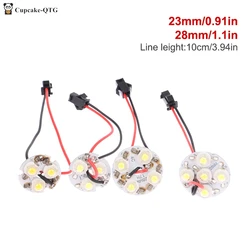 1 sztuka wysokiej jasności 3W 4W 5W koralik świetlny tablica świetlna okrągłe światło koraliki AC 220V 23/28mm żarówka reflektor Chip LED