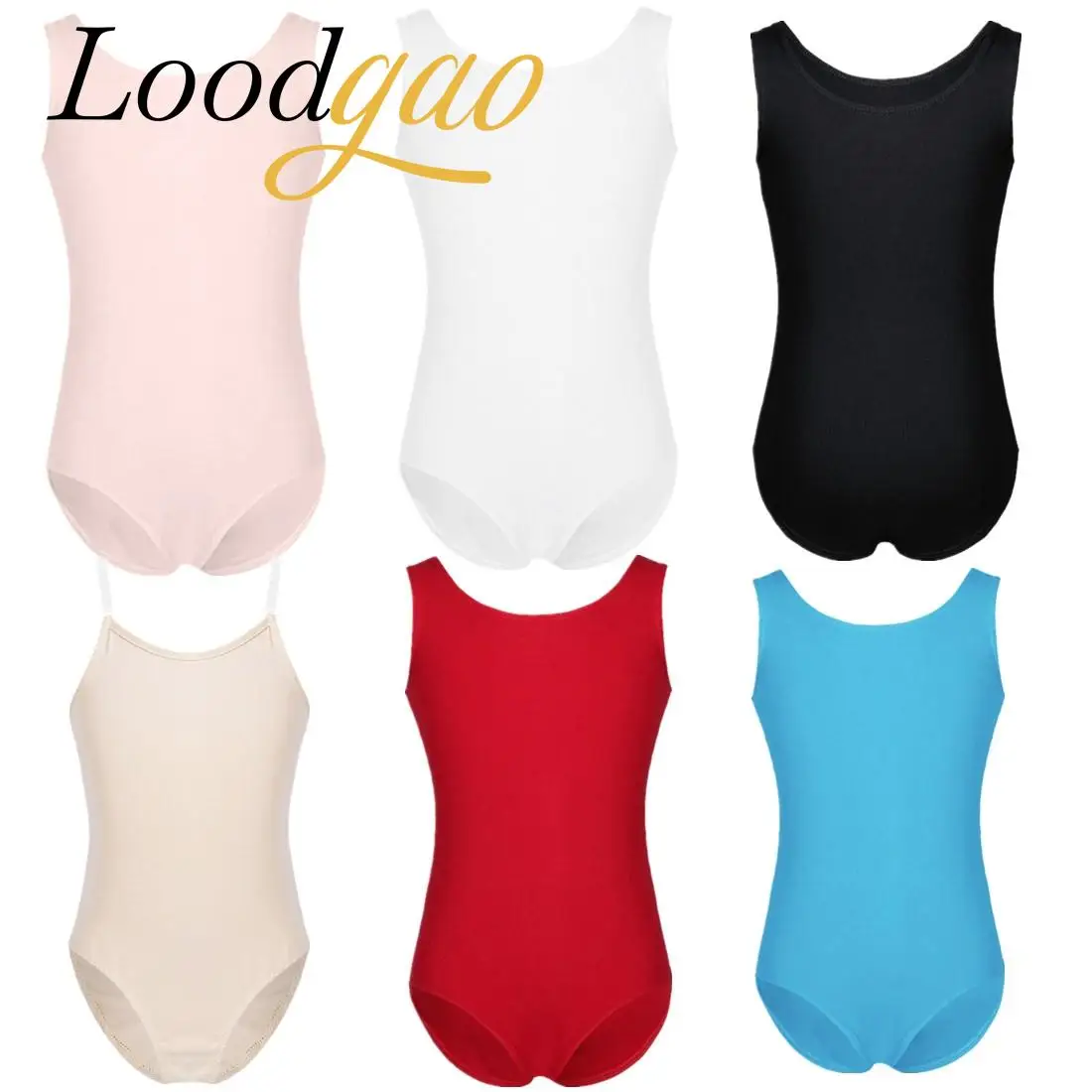 

Loodgao Teens Girls Adjustable Strap Ballet Dance Leotard for Kids Ballet Tutu Children Gymnastics Jumpsuit Nude Bodysuit