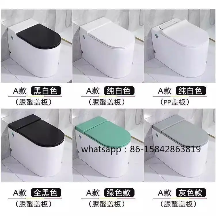 Tankless Toilet Cover UF Slow Down Silent Cover Universal Pulse Toilet U-shaped Thickened Cover