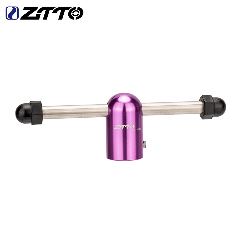 ZTTO Bicycle Crank Tapping Threading Tool Crank Pedal Thread Tapping Device Crankset 9/16 Inch Driver Screw Hole Tool Steel