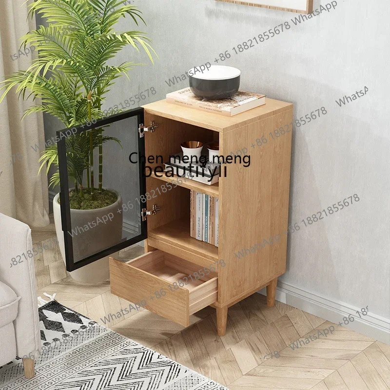 cn8350 LHY zq Sofa Side Cabinet Creative TV Cabinet Side Table Storage Corner Table Tea Side Table Cabinet Boiling Water Corner