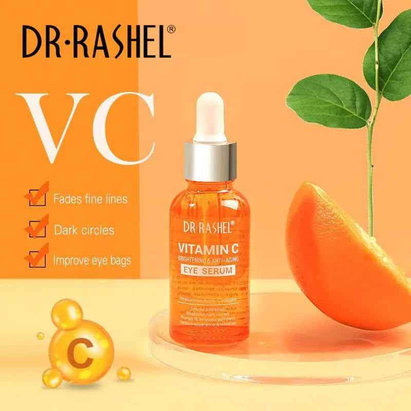 DR·RASHEL VITAMIN C AUGENSERUM Erfrischend, Feuchtigkeitsspendend, Anti-Aging 30ML 10 STÜCK – Detail 4