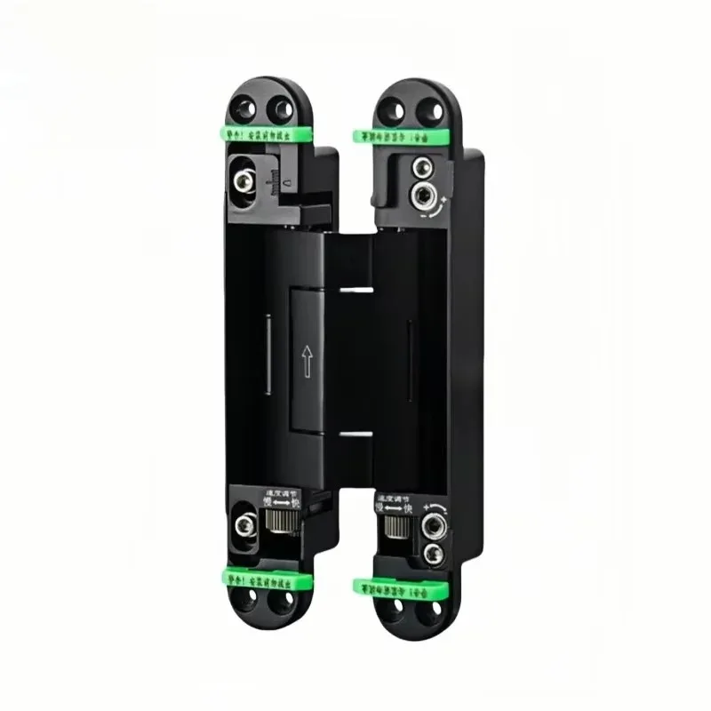 Bulk Hydraulic Adjustable Buffer Invisible Cross Silent Hidden Automatic Closing Device Wooden Door Hinge