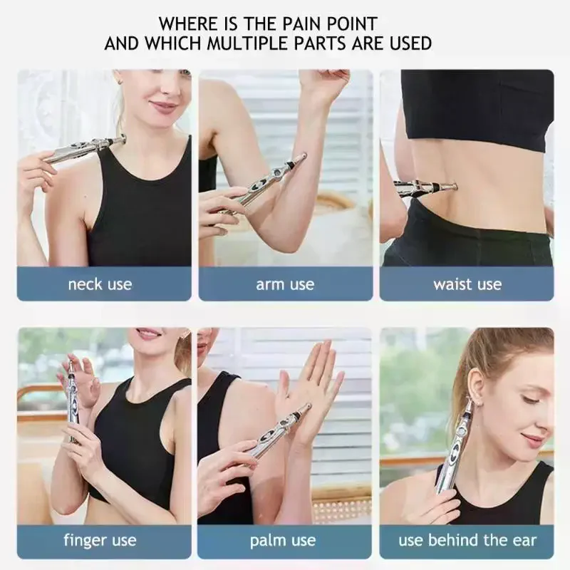 Electronic Acupuncture Pen Acupuncture Point Pen Acupuncture Point Pen Meridian Energy Meridian Pen Massage Pen Acupuncture Acup