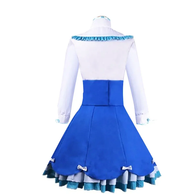 Anime Vanilla Cosplay Costume pour femmes, perruque Netelesara, chemise de chat, jupe, robe de femme de chambre Lolita, uniforme pour filles, belle fête d'Halloween, trempé