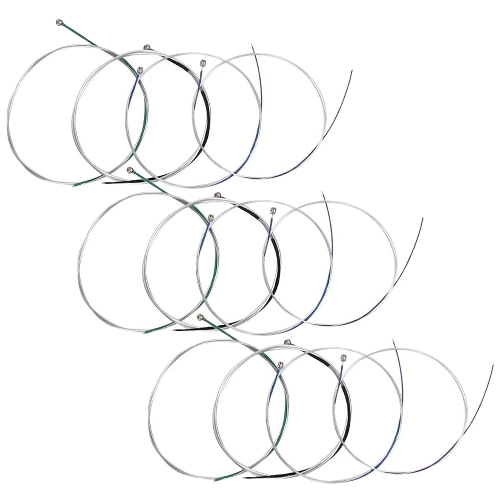 

1Set Violin Strings Set Heavy Duty Metal Strings Reliable Tuning Stability Smooth Playability Suitable for Full Size Violin