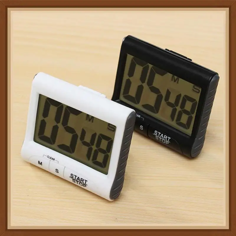 Kitchen Timer Digital Timer Manual Countdown Alarm Clock Mechanical Shower Timer Cooking Minuteur Stopwatch Kitchen Gadget 