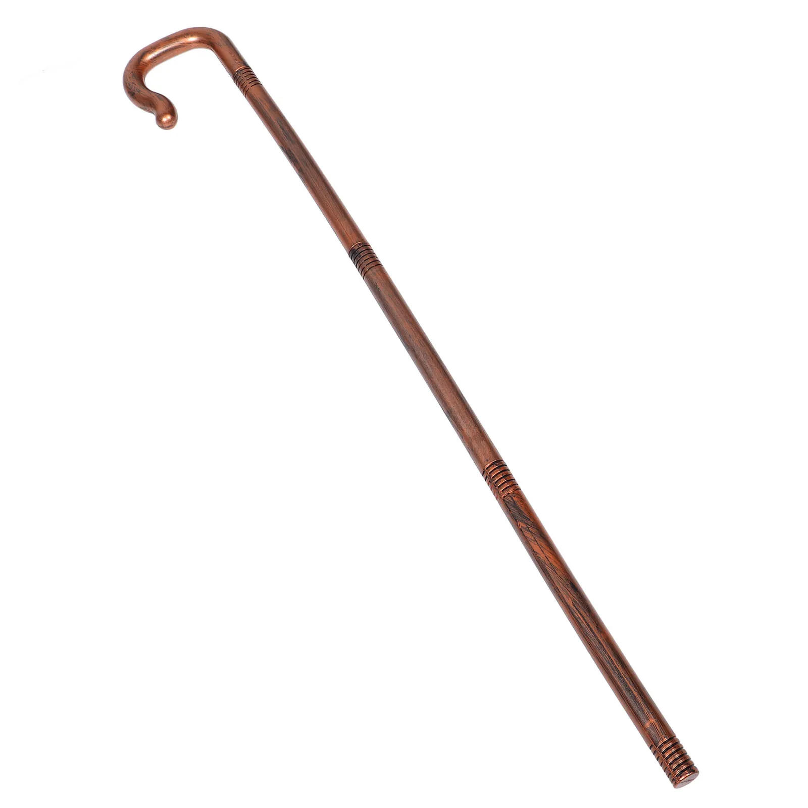 5pcs 5 Pack Walking Stick Halloween Party Decor Cosplay Cane Staff Prop Dance Accessory Costume Accessories Golden