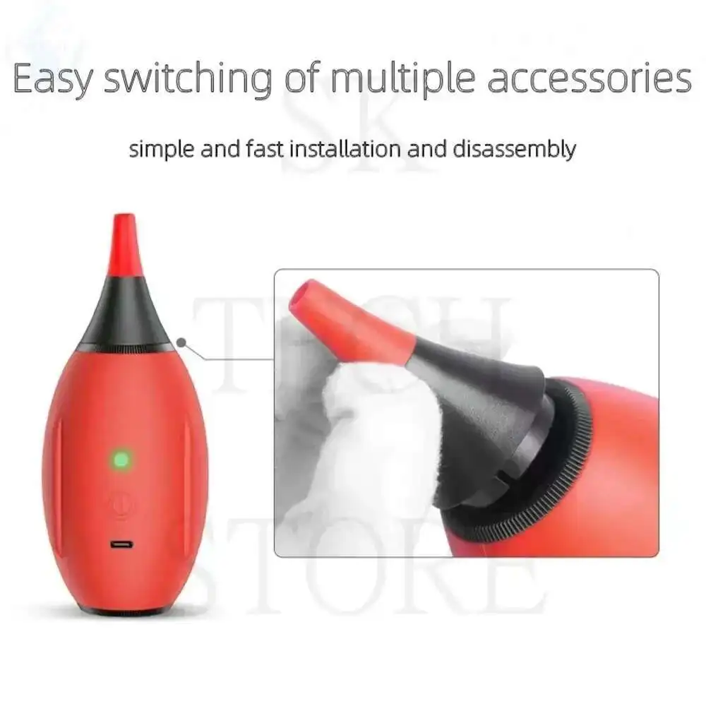 Soffiaggio 4.0KPa Air Dust Blower Mini detergente per pompa elettrica per la pulizia dell'obiettivo della fotocamera strumento di riparazione pulito del circuito della compressa del telefono cellulare