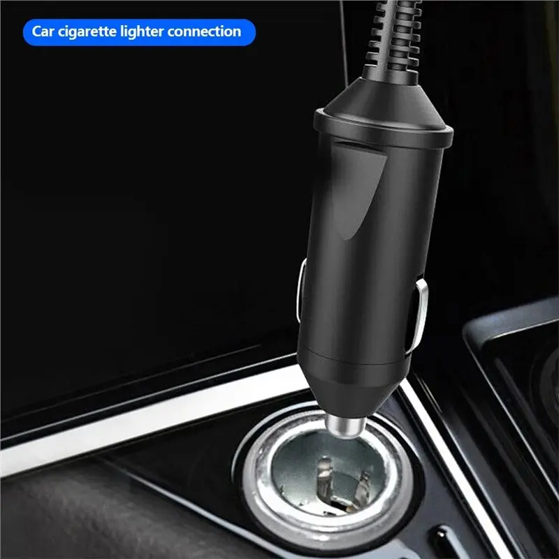 A76G-1200ML 12/24V Rapid Boiling Stainless Travel Camping Dteel Hot Water Bottle Hot Water Kettle Electric Heating Car Kettle