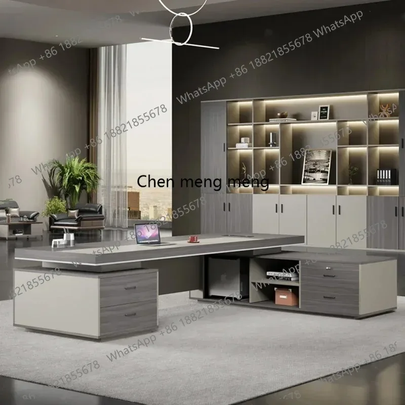

E136 Multifunction Home Furniture Desk Office Work Computer Offices Executive Conference Writing Reception Computadora Room Mode