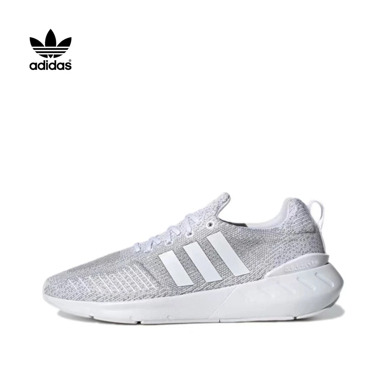 

Adidas originals Swift Run 22 lace up anti slip low cut running shoes for Men Women