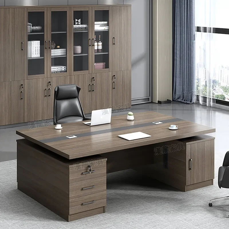for Desk Double Face to Face 24 Two Person Financial Desk Supervisor Manager Boss Office Computer Desk and Chair Combination