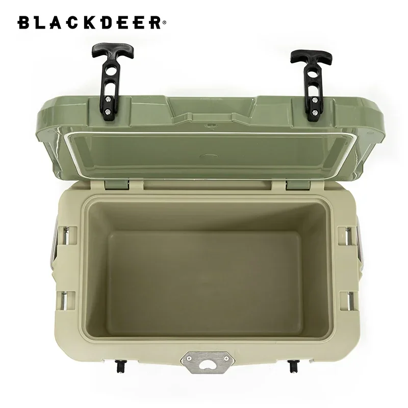 Imagem -03 - Blackdeer-ice Box Fishing Cooler para Camping Caixa Térmica Bebidas de Cerveja Refrigerador Portátil Refrigeradores Grandes Externo 26l Frigorífico