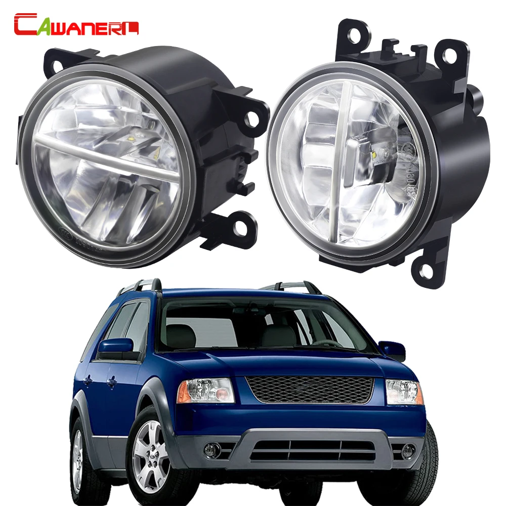 

2 х 30 Вт 6000 лм светодиодные противотуманные фары в сборе для Ford Freestyle 2005 2006 2007, автомобильные внешние противотуманные фары дневного света DRL H11 Стайлинг