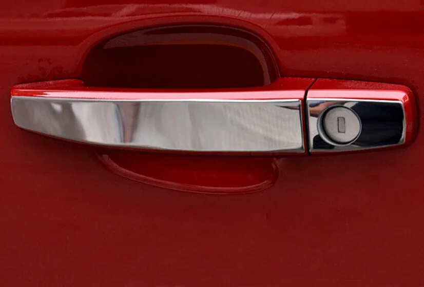 Car door handle cover stainless steel trim decoration for Chevrolet CRUZE Trax Captiva AVEO TRAX Opel Mokka ASTRA J REGAL ENCORE