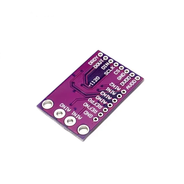MCU-1120 K-type thermocouple module ADS1120 high-precision 16 bit analog-to-digital converter ADC