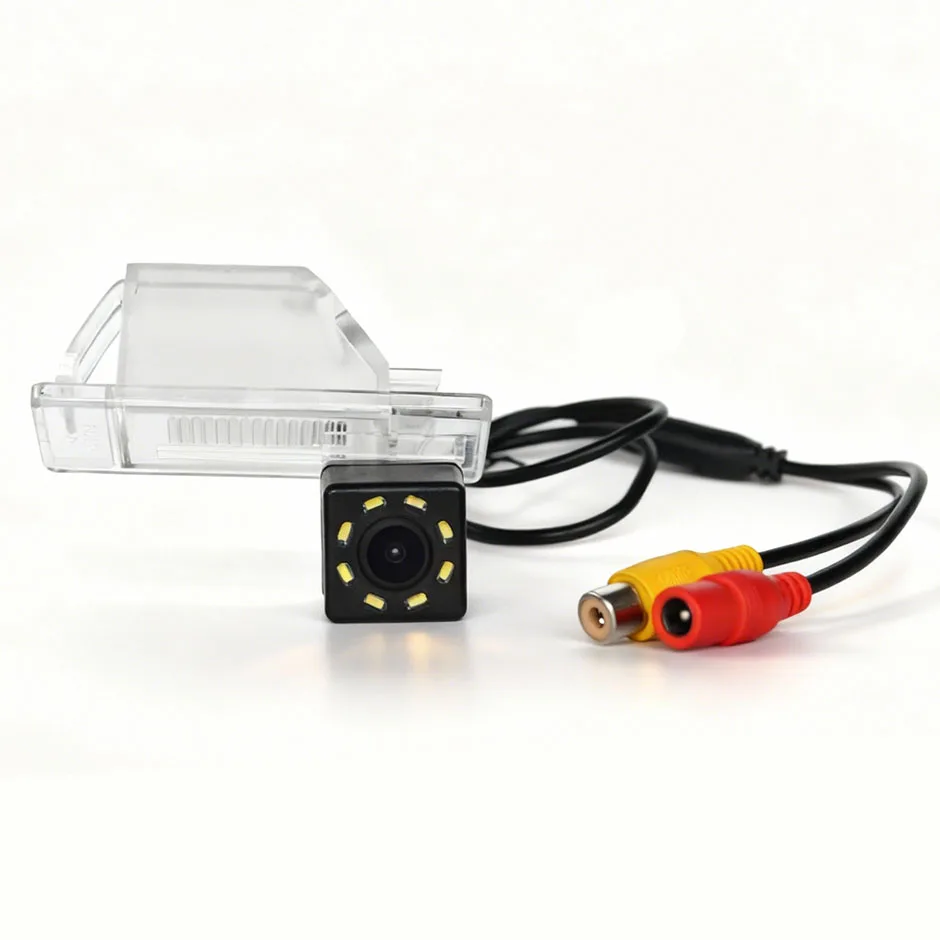 HD Rear View Backup Camera Reverse License Plate Light Parking Safety Night Fits Nissan Qashqai Patrol Kicks Sunny Infiniti Q50.