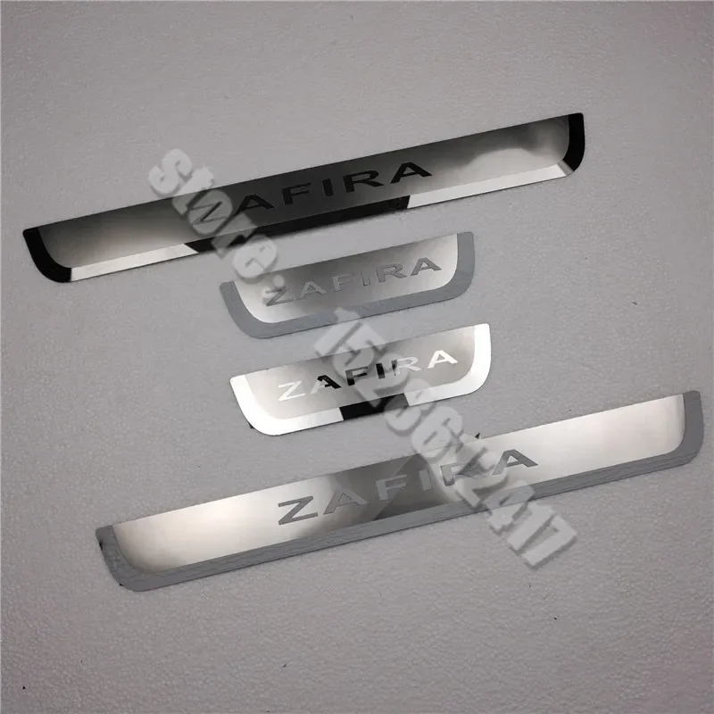 For Opel Zafira Tourer A C For Vauxhall Zafira B 2011-2022 Stainless Scuff Plate/Door Sill Scuff Plate Welcome Pedal Accessories