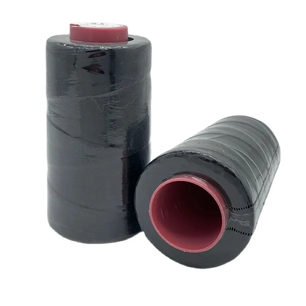 25 Stück C-Nadeln mit Geschenk, 1 Rolle, schwarzer Baumwollfaden, Webfaden, Haarwebfaden