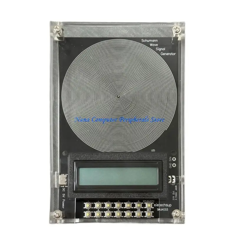 

F68C Precise Schumann Waves Generator 7.83Hz Adjustable Sine Waves DC5V(DC4-15V)