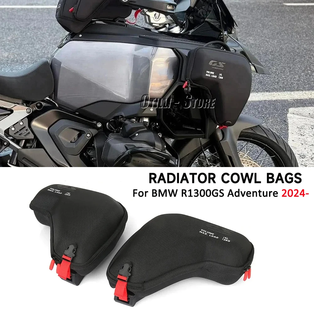 

R1300GS Adv Motorcycle Accessories Fairing Left Right Radiator Cowl Bags Waterproof For BMW R 1300 GS ADV R1300GSA 2024-