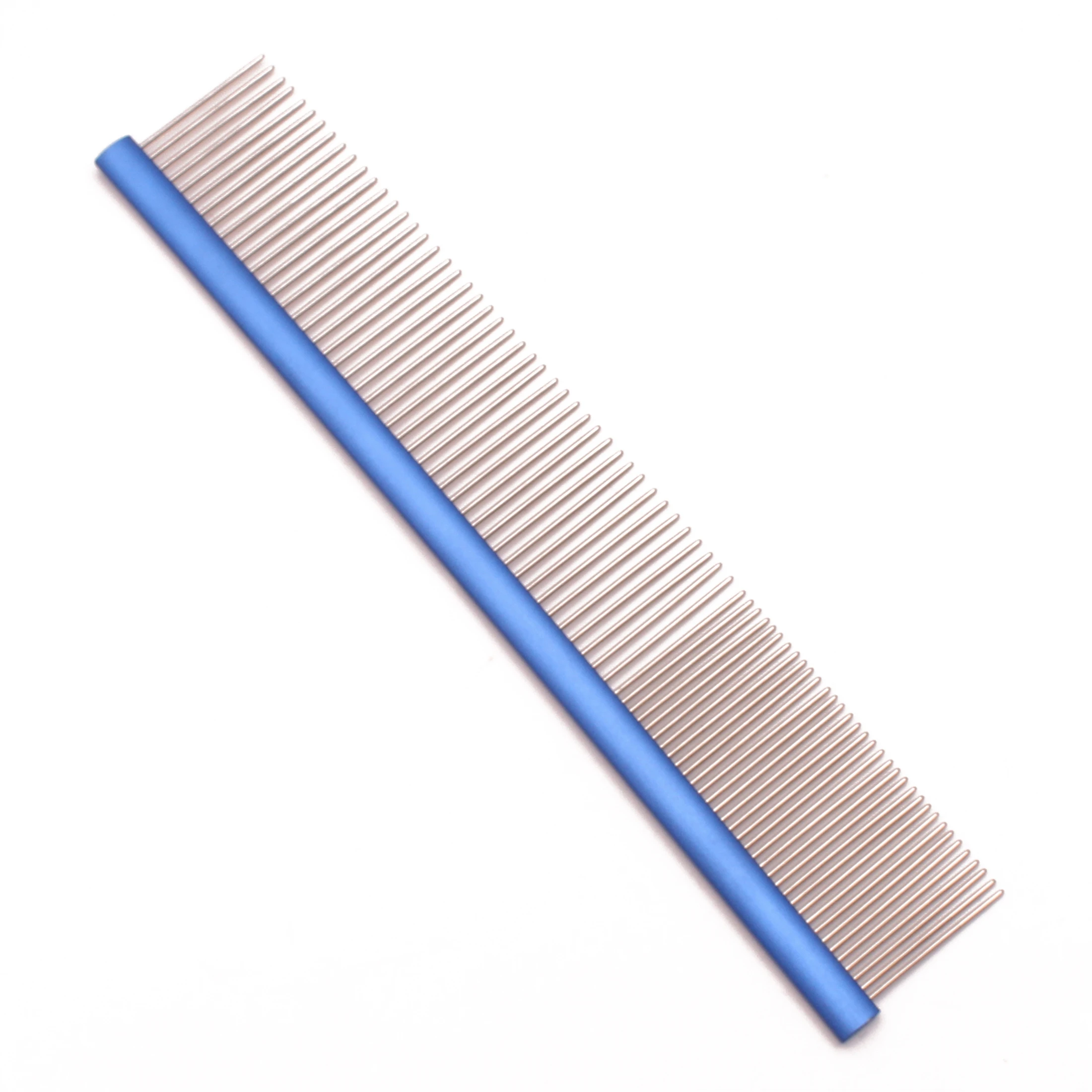 Pet Grooming Comb Aluminum Groomer Comb for Dogs Cat Flur Combs Hairbrush Cat Dog Grooming Comb Dog Hair Care Dropshipping C6704