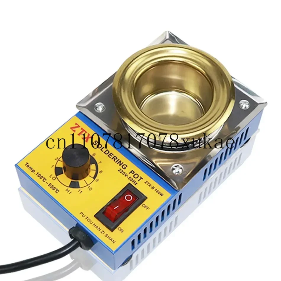 

High Quality 220V 150/160W Adjustable Temperature Tin Melting Furnace Stove Pot Tool EU Plug Tools Thermostatic Miniature Oven