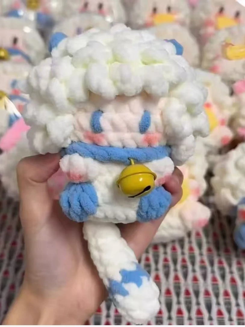 kit-de-materiais-para-boneca-de-croche-artesanal-nao-acabada-com-fio-de-la-e-fibra-de-poliester-modelo-gato-feliz-com-fio-d