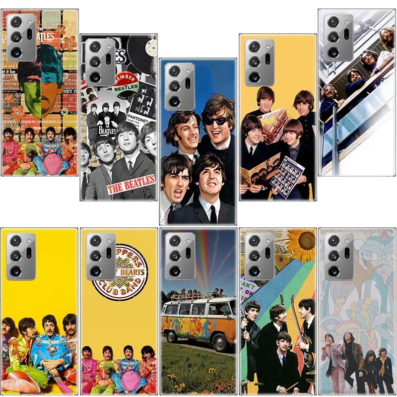 Bonito s-beatles-b caso de telefone para samsung galaxy s25 edge s24 s23 fe s22 ultra s21 + s20 s10 plus capa macia