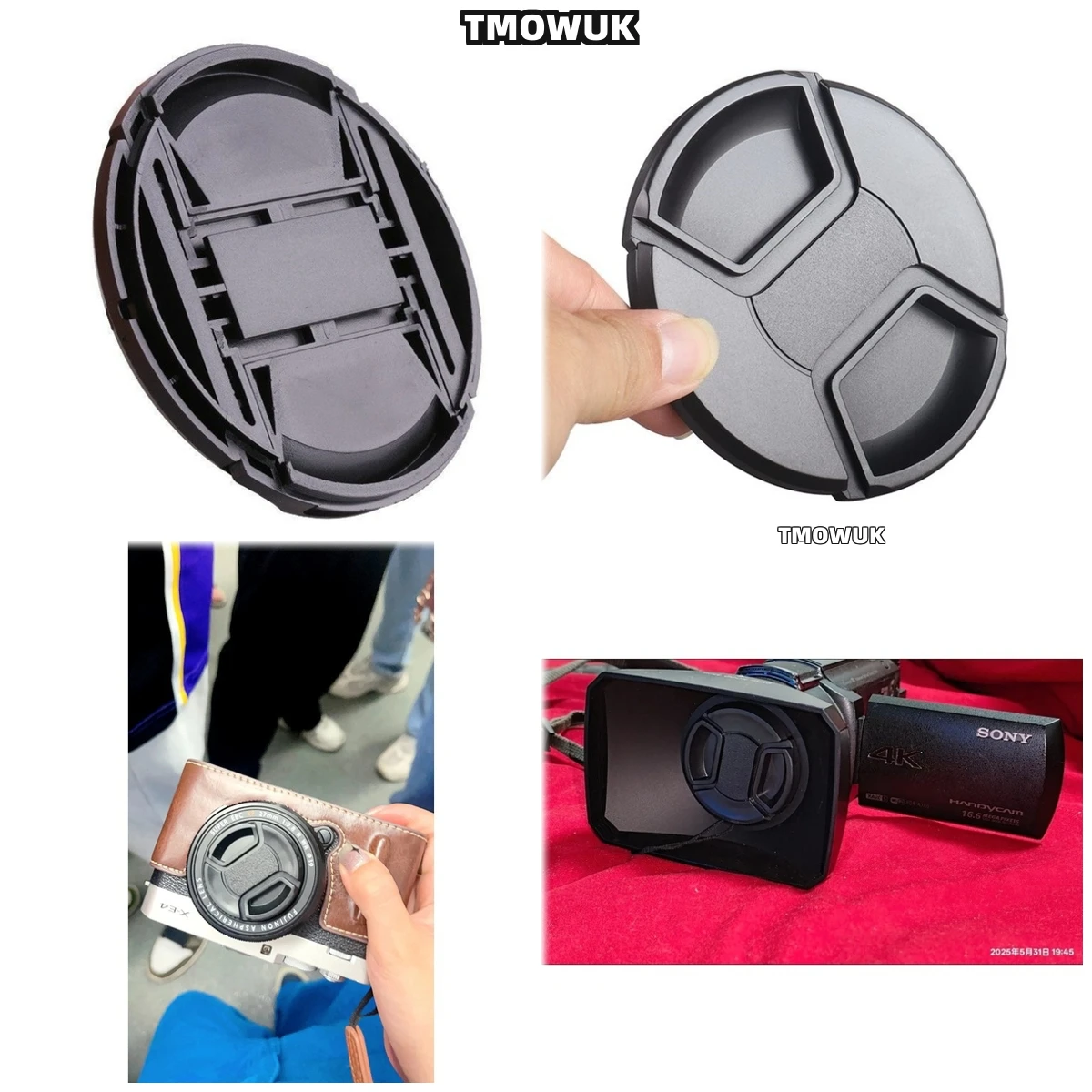 

For FUJIFILM X-T200 X-A10 X-H2 S3 Pro X100V X-S10 X-E5 FinePix S1 Pro Micro - S10EXR X-T1 Camera Lens Cap Protective Cover Cente