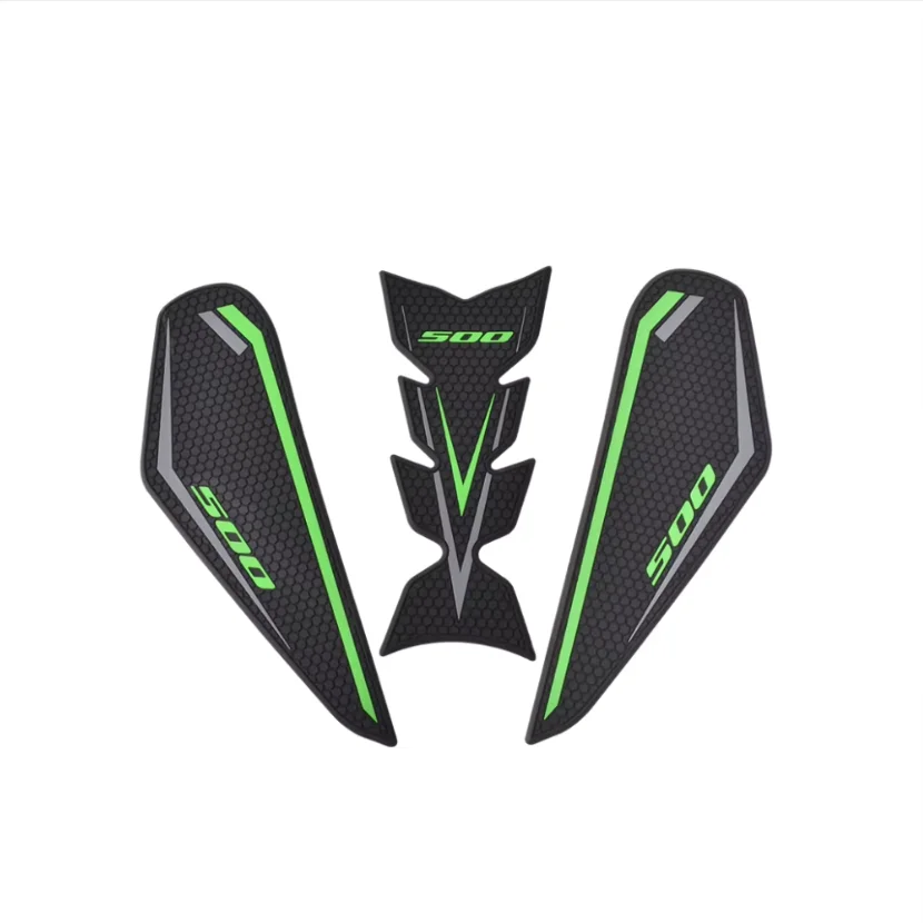 Per Kawasaki Z500 Ninja500 Serbatoio Trazione Pad Laterale Gas Carburante Ginocchio Grip Decal Per Ninja Z 500 SE 2024 2025 Adesivi Moto